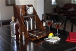 The Madison Wooden Table Top Bar with NFL Logo