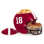 Alabama Crimson Tide NCAA Deluxe Football Snack Helmet
