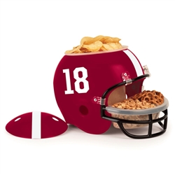 Alabama Crimson Tide NCAA Deluxe Football Snack Helmet