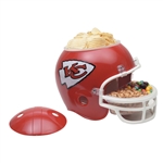 KC Chiefs NFL Deluxe Football Snack Helmet