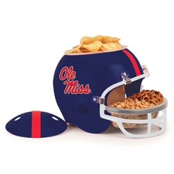 Ole Miss Rebels NCAA Deluxe Football Snack Helmet