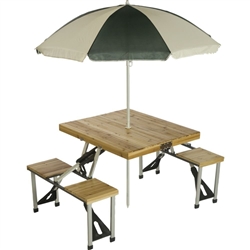 Wooden Folding Picnic Table