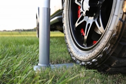 Flag Pole Wheel Stand Only for Flagpole To Go