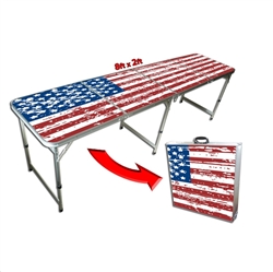 Tailgate Pong "America" Table - 8 Ft.
