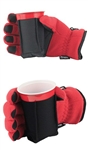 Ultimate Pair of Drinking Gloves with Stow Away Coozie - Sale on Medium Size!