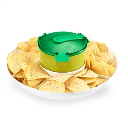 New! - The Guac-Lock Container with Serving Tray