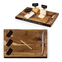 NCAA Cheese Board Set with Knife and Cheese Markers!!